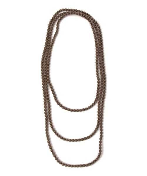 アクセサリー citrus CITRUS シトラス シルクボールネックレス イエロー ツートン