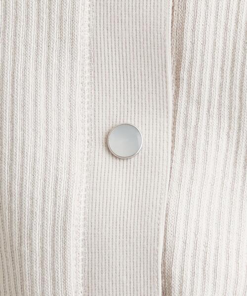 green label relaxing（グリーンレーベルリラクシング）の「CFC ドットボダン 3WAY プルオーバー カーディガン（カーディガン/ボレロ・レディース・コバルトブルー/オフホワイト/ダークグレー/レッド・FREE）」の8枚目の写真