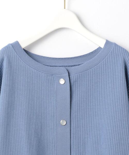 green label relaxing（グリーンレーベルリラクシング）の「CFC ドットボダン 3WAY プルオーバー カーディガン（カーディガン/ボレロ・レディース・オフホワイト/ダークグレー/コバルトブルー/レッド・FREE）」の17枚目の写真