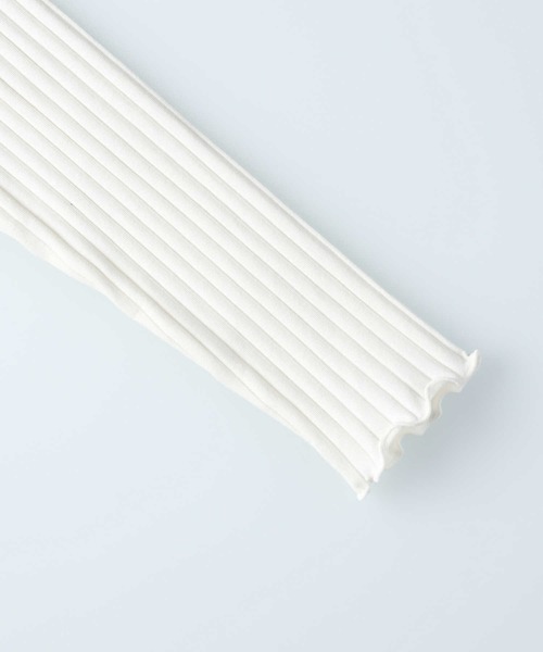 HONEYSUCKLE ROSE（ハニーサックルローズ）の「【HONEYSUCKLE ROSE】メローロンＴ（Tシャツ/カットソー・レディース・ホワイト/ブラック/パープル・M/L）」の22枚目の写真