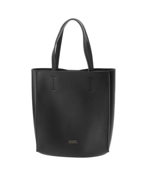 koe(コエ)の「シュエット2層2WAYトート〇(トートバッグ・レディース・サックスブルー/オレンジ/ベージュ/ブラック/モカ・FREE)」の6枚目の写真