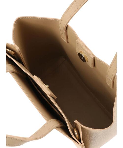 koe(コエ)の「シュエット2層2WAYトート〇(トートバッグ・レディース・サックスブルー/オレンジ/ベージュ/ブラック/モカ・FREE)」の14枚目の写真