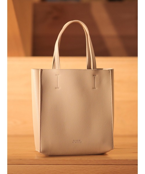 koe(コエ)の「シュエット2層2WAYトート〇(トートバッグ・レディース・サックスブルー/オレンジ/ベージュ/ブラック/モカ・FREE)」の3枚目の写真