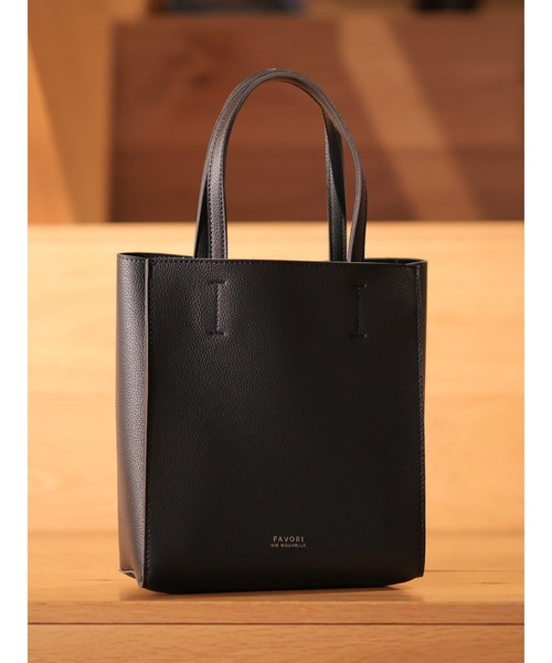 koe(コエ)の「シュエット2層2WAYトート〇(トートバッグ・レディース・サックスブルー/オレンジ/ベージュ/ブラック/モカ・FREE)」の1枚目の写真