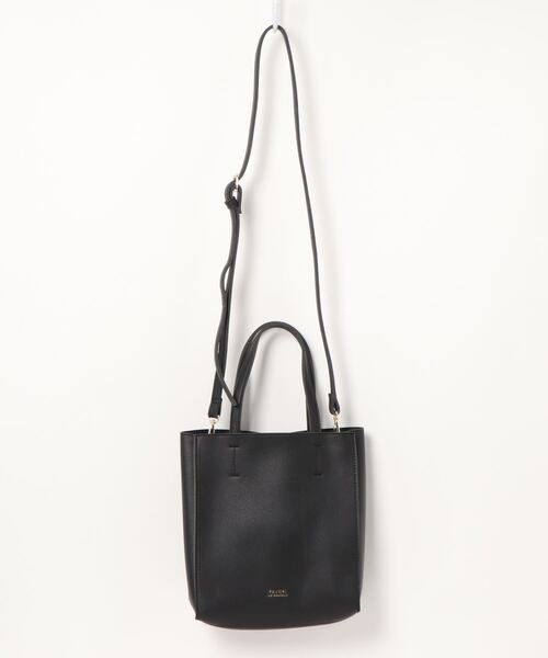 koe(コエ)の「シュエット2層2WAYトート〇(トートバッグ・レディース・サックスブルー/オレンジ/ベージュ/ブラック/モカ・FREE)」の16枚目の写真