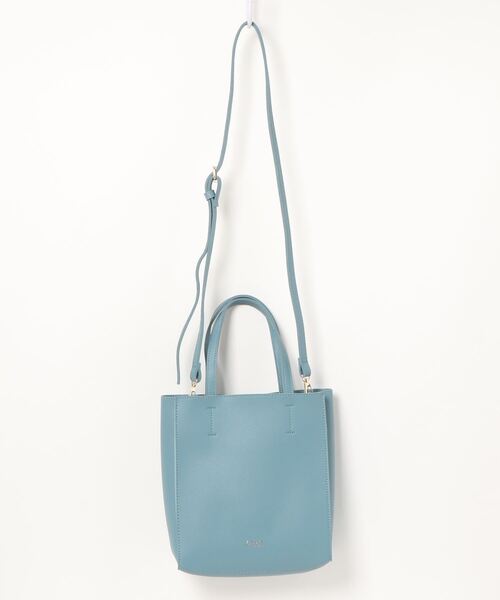 koe(コエ)の「シュエット2層2WAYトート〇(トートバッグ・レディース・サックスブルー/オレンジ/ベージュ/ブラック/モカ・FREE)」の17枚目の写真