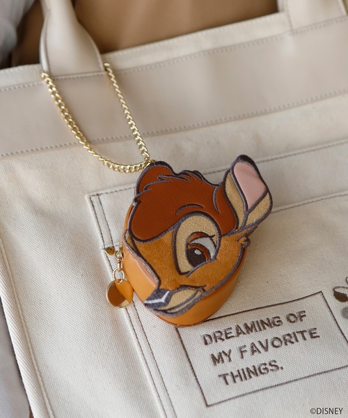 Disney（ディズニー）の「バンビ/パッチワークダイカットポーチ