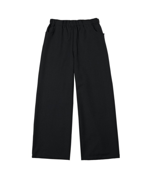 ACOVER（オコボ）の「A'GEM/9 × .kom『ACOVER/オコボ』WIDE BANDING SLACKS/バンディング ワイドスラックスパンツ（スラックス・レディース・ブラック/チャコールグレー/ベージュ・FREE）」の18枚目の写真