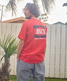 RVCA/ルーカ バックプリント ポケットTシャツ BB041-204