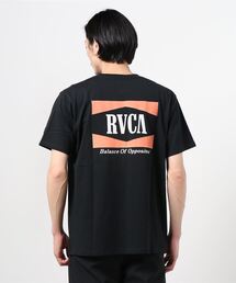 RVCA/ルーカ バックプリント ポケットTシャツ BB041-204