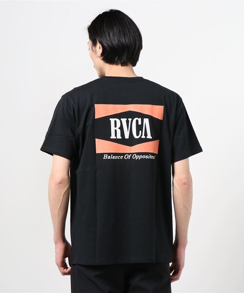 RVCA(ルーカ)の「RVCA/ルーカ バックプリント ポケットTシャツ BB041-204(Tシャツ/カットソー・メンズ・ホワイト/レッド/ブラック・M/L/S)」の2枚目の写真
