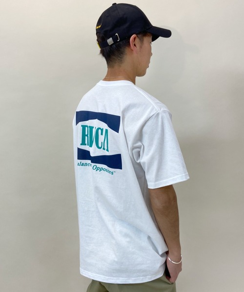 RVCA(ルーカ)の「RVCA/ルーカ バックプリント ポケットTシャツ BB041-204(Tシャツ/カットソー・メンズ・ホワイト/レッド/ブラック・M/L/S)」の13枚目の写真