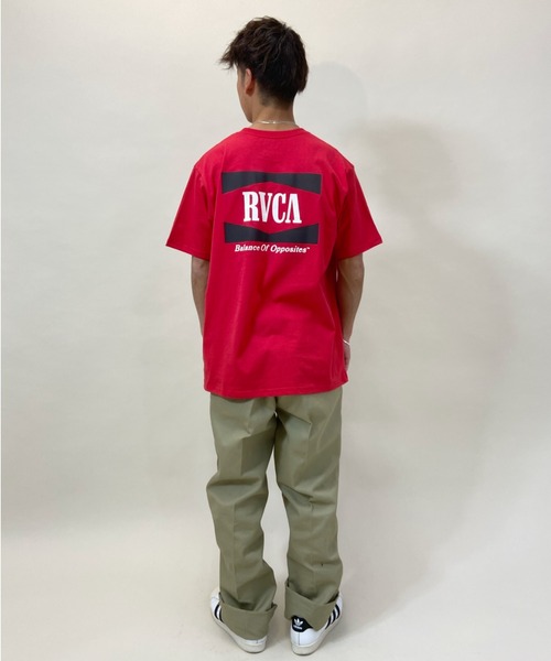 RVCA(ルーカ)の「RVCA/ルーカ バックプリント ポケットTシャツ BB041-204(Tシャツ/カットソー・メンズ・ホワイト/レッド/ブラック・M/L/S)」の19枚目の写真