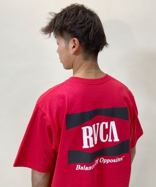 RVCA(ルーカ)の「RVCA/ルーカ バックプリント ポケットTシャツ BB041-204(Tシャツ/カットソー・メンズ・ホワイト/レッド/ブラック・M/L/S)」の20枚目の写真