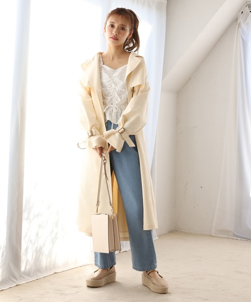 one after another NICE CLAUP（ワンアフターアナザーナイスクラップ）の「チロルレースブラウス（シャツ/ブラウス・レディース・ブラック/ベージュ/オフホワイト/ラベンダー・FREE）」の15枚目の写真