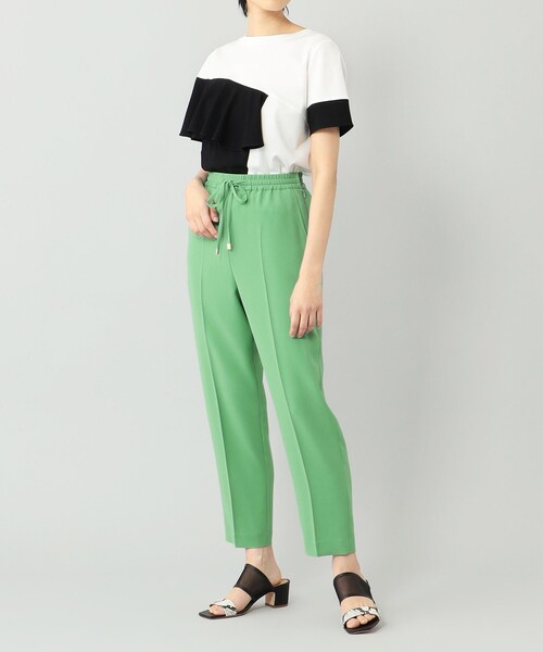 Diagram（ダイアグラム）の「バイカラーフリルカットトップ（Tシャツ/カットソー・レディース・ホワイト/ベージュ・36）」の2枚目の写真