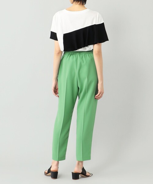 Diagram（ダイアグラム）の「バイカラーフリルカットトップ（Tシャツ/カットソー・レディース・ホワイト/ベージュ・36）」の12枚目の写真