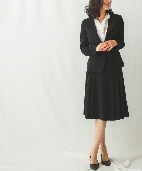 NARACAMICIE(ナラカミーチェ)の「ソフトジョーゼットプリーツタイブラウス(シャツ/ブラウス・レディース・オフホワイト/イエロー/ベージュ・SMALL/MEDIUM/LARGE)」の7枚目の写真