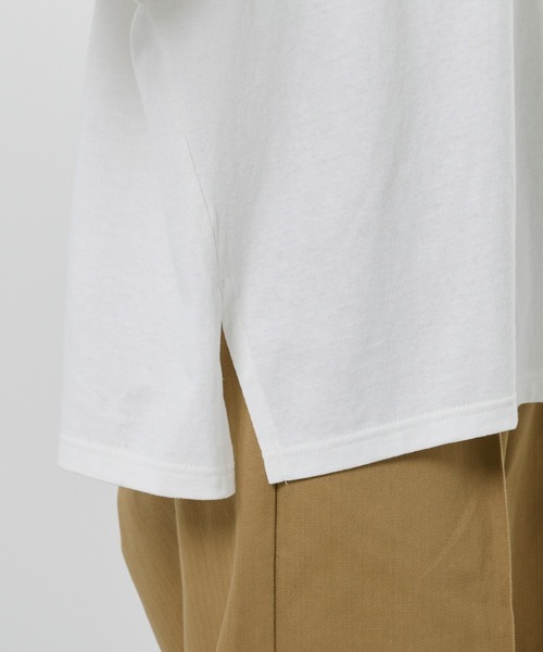 M nort（エムノート）の「【わたなべ麻衣プロデュース】オーガニックコットン バックプリントロンT/長袖Tシャツ（Tシャツ/カットソー・レディース・オフホワイト・FREE）」の14枚目の写真