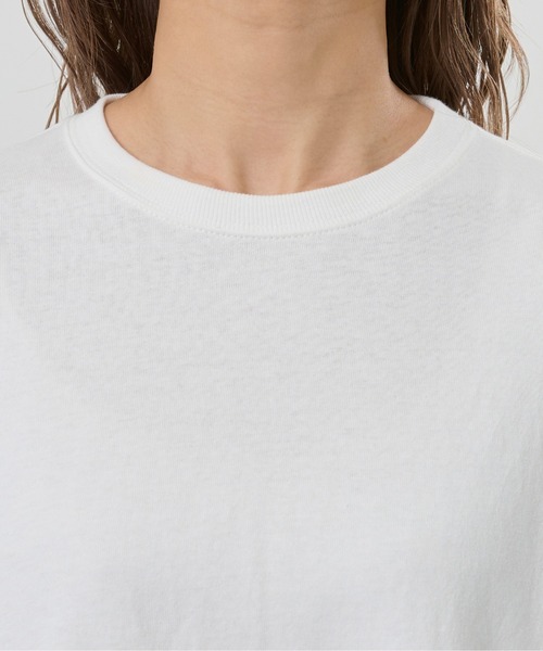 M nort（エムノート）の「【わたなべ麻衣プロデュース】オーガニックコットン バックプリントロンT/長袖Tシャツ（Tシャツ/カットソー・レディース・オフホワイト・FREE）」の10枚目の写真