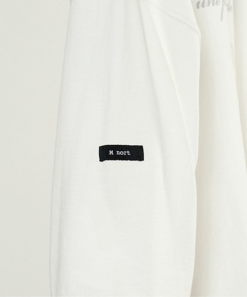 M nort（エムノート）の「【わたなべ麻衣プロデュース】オーガニックコットン バックプリントロンT/長袖Tシャツ（Tシャツ/カットソー・レディース・オフホワイト・FREE）」の19枚目の写真