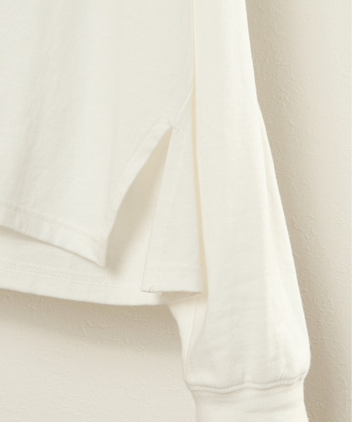 M nort（エムノート）の「【わたなべ麻衣プロデュース】オーガニックコットン バックプリントロンT/長袖Tシャツ（Tシャツ/カットソー・レディース・オフホワイト・FREE）」の20枚目の写真