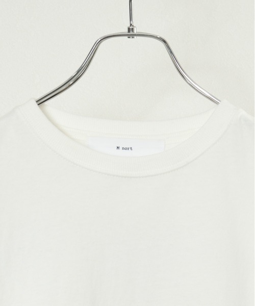 M nort（エムノート）の「【わたなべ麻衣プロデュース】オーガニックコットン バックプリントロンT/長袖Tシャツ（Tシャツ/カットソー・レディース・オフホワイト・FREE）」の21枚目の写真