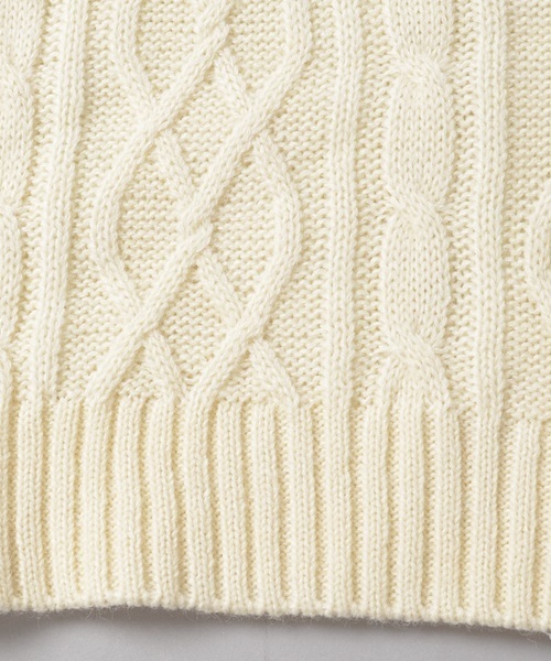 SHIPS JET BLUE（シップスジェットブルー）の「SHIPS JET BLUE(シップス ジェットブルー): ホールガーメント クルーネックニット■（ニット/セーター・メンズ・グレー系その他/ナチュラル/ネイビー/ワイン・SMALL/MEDIUM/LARGE）」の8枚目の写真