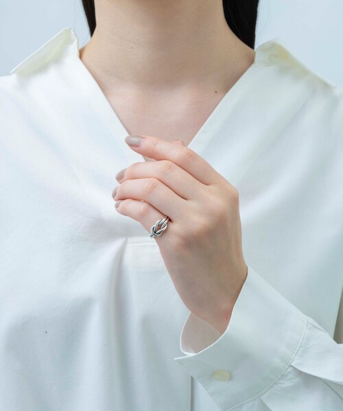 Jouete（ジュエッテ）の「ピンキーリング（リング・レディース・シルバー・5号/3号/7号）」の4枚目の写真