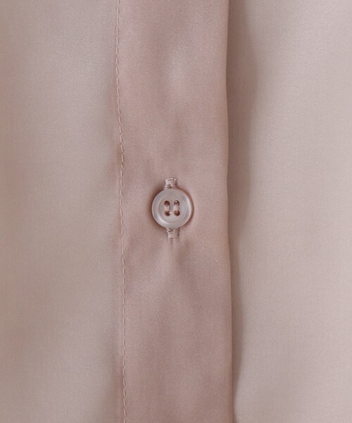 Cutie Blonde（キューティーブロンド）の「◆【S-L/2点セット】シアーチュニックシャツ＋Tシャツ（その他トップス・レディース・サックスブルー/オフホワイト/ベージュ・02/03/01/04）」の9枚目の写真