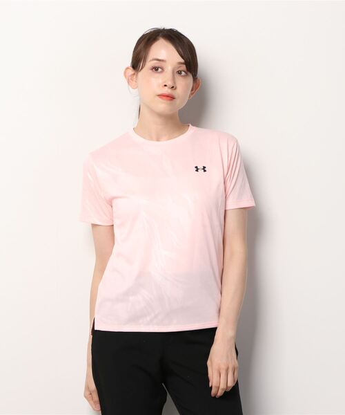 ボックス トップス Uaテック ボックス プリント Tシャツ トレーニング Women Tシャツ カットソー Under Under Armour アンダーアーマー のファッション