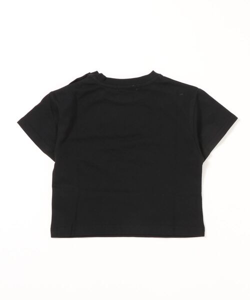 X-girl Stages（エックスガールステージス）の「マジカル総柄ボックスロゴプリントビックTシャツ（Tシャツ/カットソー・キッズ・ラベンダー/ホワイト/ブラック・120cm/110cm/80ｃｍ/140cm/90cm/130cm/100cm）」の4枚目の写真