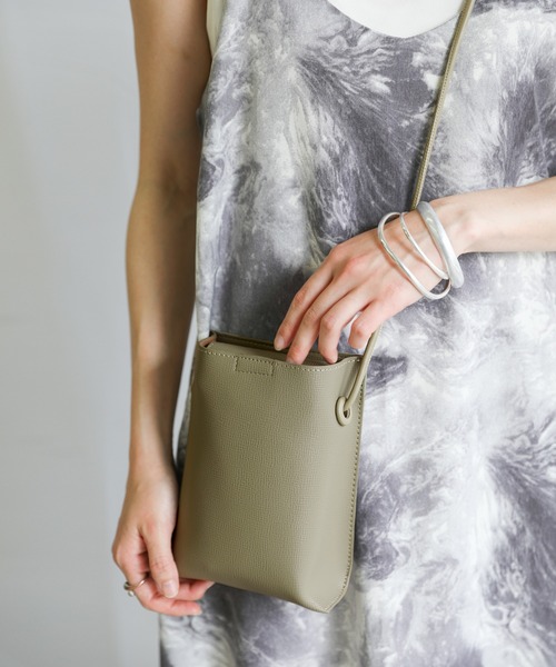 select MOCA（セレクトモカ）の「スクエアミニショルダーバッグ（ショルダーバッグ・レディース・ブラック/オリーブ/アイボリー・FREE）」の8枚目の写真