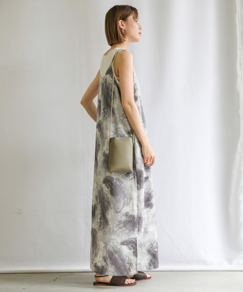 select MOCA（セレクトモカ）の「スクエアミニショルダーバッグ（ショルダーバッグ・レディース・ブラック/オリーブ/アイボリー・FREE）」の7枚目の写真