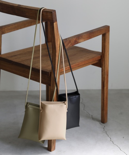 select MOCA（セレクトモカ）の「スクエアミニショルダーバッグ（ショルダーバッグ・レディース・ブラック/オリーブ/アイボリー・FREE）」の14枚目の写真