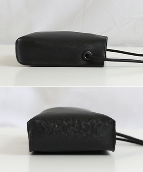 select MOCA（セレクトモカ）の「スクエアミニショルダーバッグ（ショルダーバッグ・レディース・ブラック/オリーブ/アイボリー・FREE）」の19枚目の写真