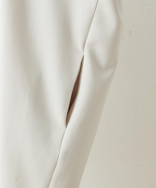 BEARDSLEY（ビアズリー）の「ダブルクロスマルコート（ノーカラーコート・レディース・ブラック/アイボリー・FREE）」の14枚目の写真