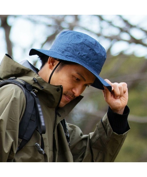 EDWIN(エドウィン)の「【EDWIN】べリオスレインハット EW-100(ハット・メンズ・ブラック/ブルー・M/L)」の4枚目の写真