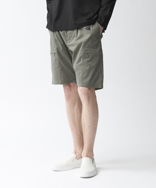 ABAHOUSE（アバハウス）の「【DRY MIX】ユーティリティ ショートパンツ（その他パンツ・メンズ・グレイッシュブルー/グレイッシュベージュ/カーキ/チャコールグレー・44/48/46）」の4枚目の写真
