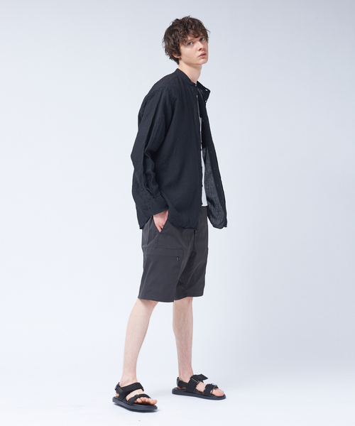 ABAHOUSE（アバハウス）の「【DRY MIX】ユーティリティ ショートパンツ（その他パンツ・メンズ・グレイッシュブルー/グレイッシュベージュ/カーキ/チャコールグレー・44/48/46）」の5枚目の写真