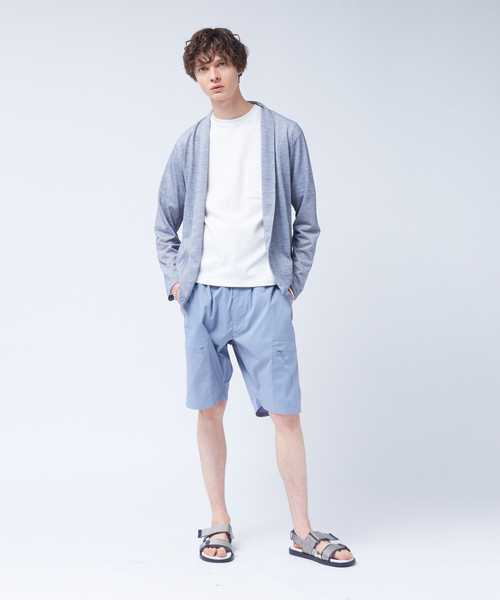 ABAHOUSE（アバハウス）の「【DRY MIX】ユーティリティ ショートパンツ（その他パンツ・メンズ・グレイッシュブルー/グレイッシュベージュ/カーキ/チャコールグレー・44/48/46）」の19枚目の写真