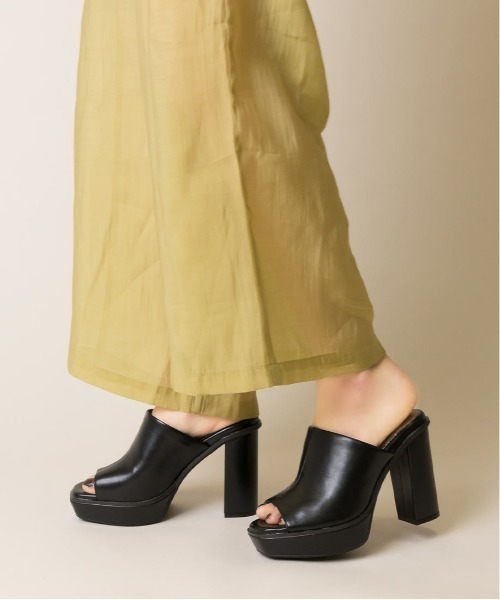 RANDA（ランダ）の「ソフト ボリュームソールミュールサンダル（サンダル・レディース・ブラック/ベージュ/ブラウン・LL/S/M/L）」の5枚目の写真