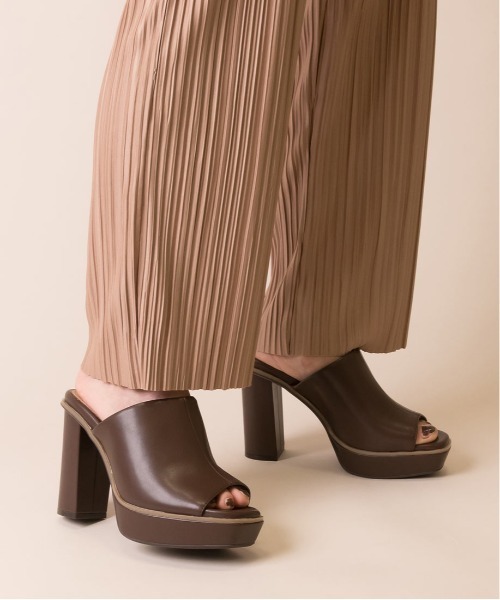 RANDA（ランダ）の「ソフト ボリュームソールミュールサンダル（サンダル・レディース・ブラック/ベージュ/ブラウン・LL/S/M/L）」の6枚目の写真