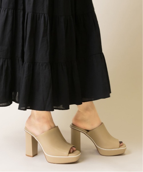 RANDA（ランダ）の「ソフト ボリュームソールミュールサンダル（サンダル・レディース・ブラック/ベージュ/ブラウン・LL/S/M/L）」の9枚目の写真