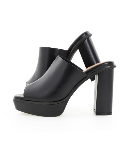 RANDA（ランダ）の「ソフト ボリュームソールミュールサンダル（サンダル・レディース・ブラック/ベージュ/ブラウン・LL/S/M/L）」の10枚目の写真