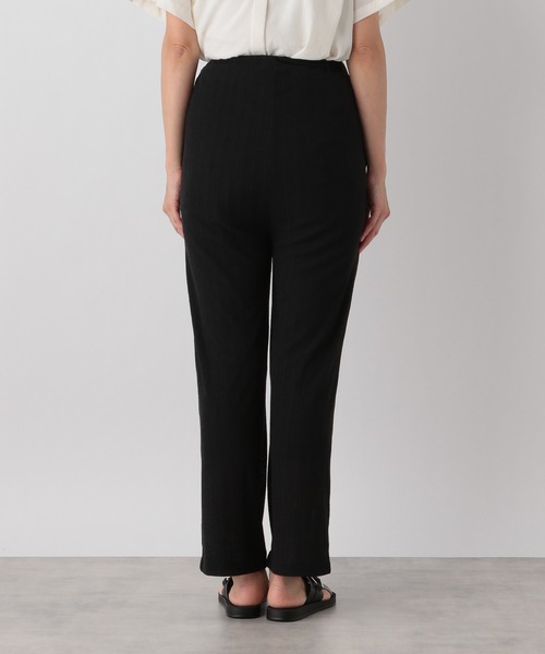 LEPSIM（レプシィム）の「マタニティ／ランダムリブイージーパンツ　941348（マタニティウェア/グッズ・レディース・アイボリー/ベージュ/ブラック・FREE）」の14枚目の写真