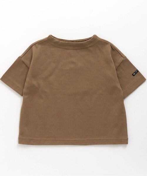 F.O.U(エフオーユー)の「ドロップショルダーTシャツ(Tシャツ/カットソー・キッズ・ブラック/ベージュ/ネイビー・150/160/100/110/120/130/140)」の2枚目の写真