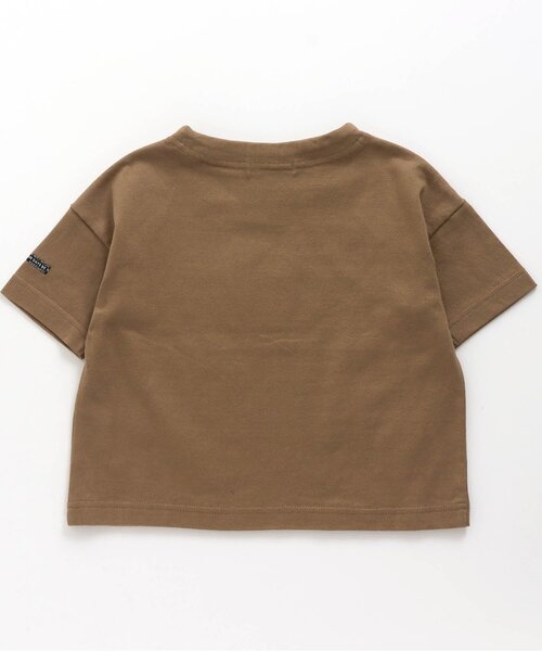 F.O.U(エフオーユー)の「ドロップショルダーTシャツ(Tシャツ/カットソー・キッズ・ブラック/ベージュ/ネイビー・150/160/100/110/120/130/140)」の9枚目の写真