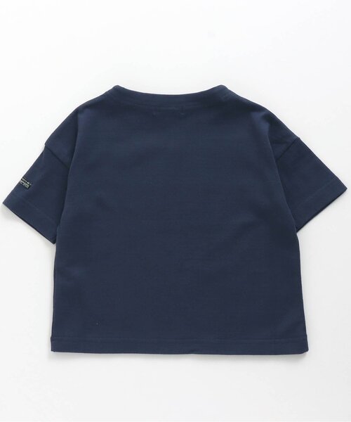 F.O.U(エフオーユー)の「ドロップショルダーTシャツ(Tシャツ/カットソー・キッズ・ブラック/ベージュ/ネイビー・150/160/100/110/120/130/140)」の7枚目の写真