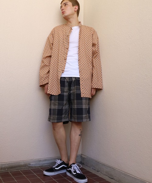 ROOPTOKYO by Hayato Printed China Shirts ブロード総柄 チャイナ